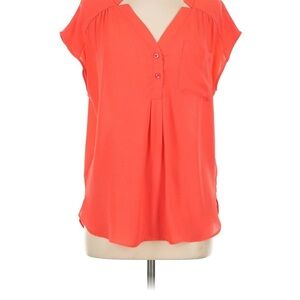 New York & Company Coral Blouse